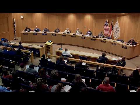 Council Meeting, October 13