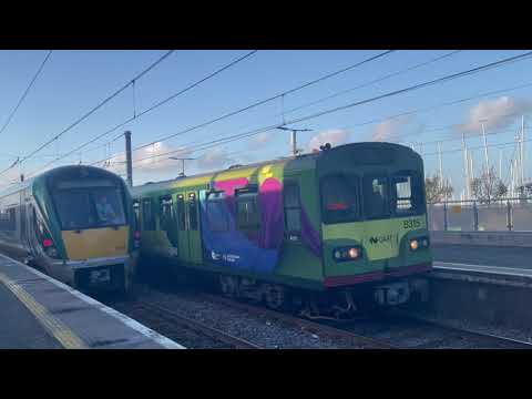 Irish Rail Class 22000/8100 DART With Pride Colour’s Dun Laoghaire
