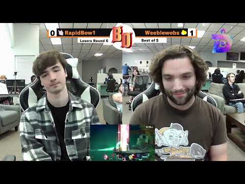 Buster Out #37 - RapidBow1 (Mewtwo) VS Weeblewobs (Yoshi) - Losers Round 6