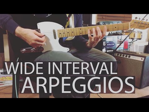 Wide Interval Arpeggios - Garner Guitar