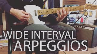 Wide Interval Arpeggios - Garner Guitar