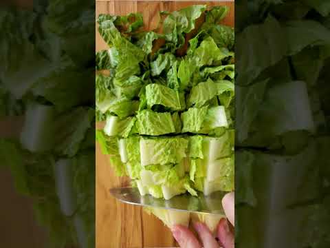 Copycat Olive Garden Salad and Dressing! EASY! #shorts