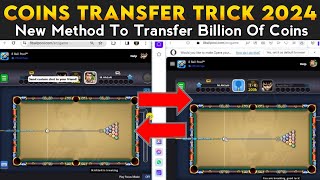 🤑 How To Transfer Coins in 8 Ball Pool🤑 8 Ball Pool Coins Transfer Trick 2024 || By Ayaz 8bp YT ||