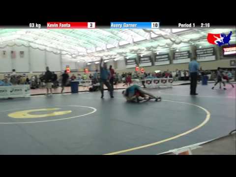 Kevin Fanta vs. Avery Garner at 2013 ASICS University Nationals - FS