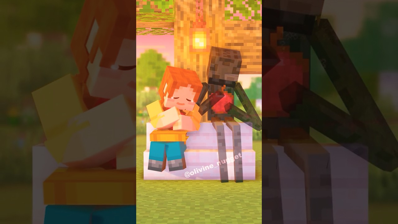 エンダーマンと雨宿りの木｜最終話？🌱The Enderman and the Shelter Tree | Final Episode?💗Minecraft Animation