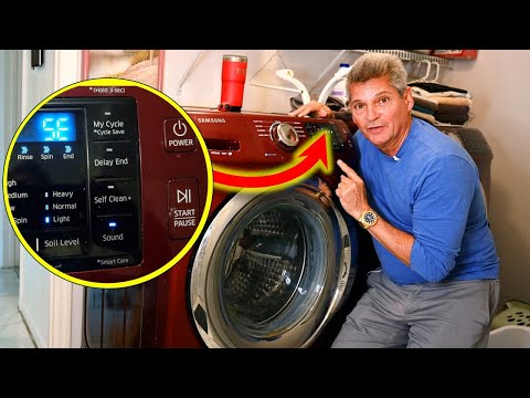 Samsung Washer SE/5E Display 60 Sec FIX LG 0E, Stops Mid Cycle