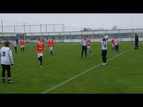 KMD JO13-4 vs Honselersdijk JO13-4, 2-12-2017, 1e helft, Eindstand 2-2