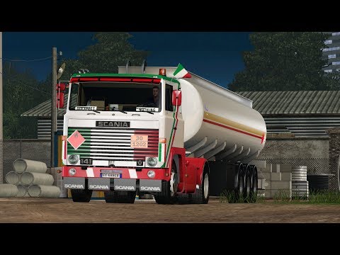 ETS 2 1.27 ItalyMap 2.0  Scania 141  Bologna - Roma