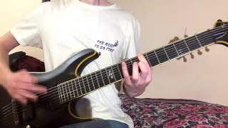 For The Fallen Dreams | Unstoppable | Guitar cover + TABS (New Song 2018)