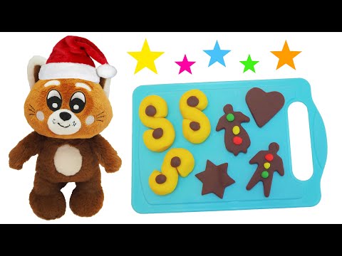 Pukkins bakar roliga pepparkakor och lussekatter - Pukkins jul - Lek med oss