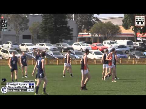 2014 BDAFL Semi Final 1 Full Replay 1st Quarter - Terrigal Avoca v Newcastle City