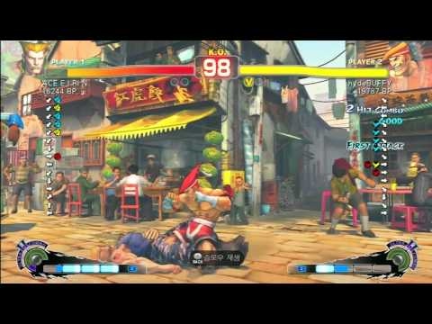 SSF4 Rank Match  hydeBUFFY (AD)  vs ACE E I RI N (GU) (1/11)