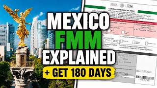MEXICO FMM Explained (Tourist Visa Permit) + How to Get 180 Days in 2026 🇲🇽
