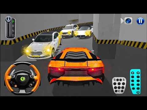 Thumbnail for New Orange Lamborghini Stuck In Parking Area - 3D Driving Class 2025 | Android Gameplay Video by orange lamborghini