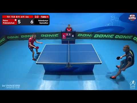 14:30 Petro Pidleteichuk 2 - 3 Volodymyr Samoilov West 3 WIN CUP 16.12.2022 | TABLE TENNIS WINCUP