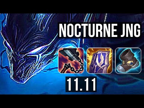 NOCTURNE vs REK'SAI (JUNGLE) | Rank 3 Nocturne, 7/1/12, Dominating | TR Master | v11.11