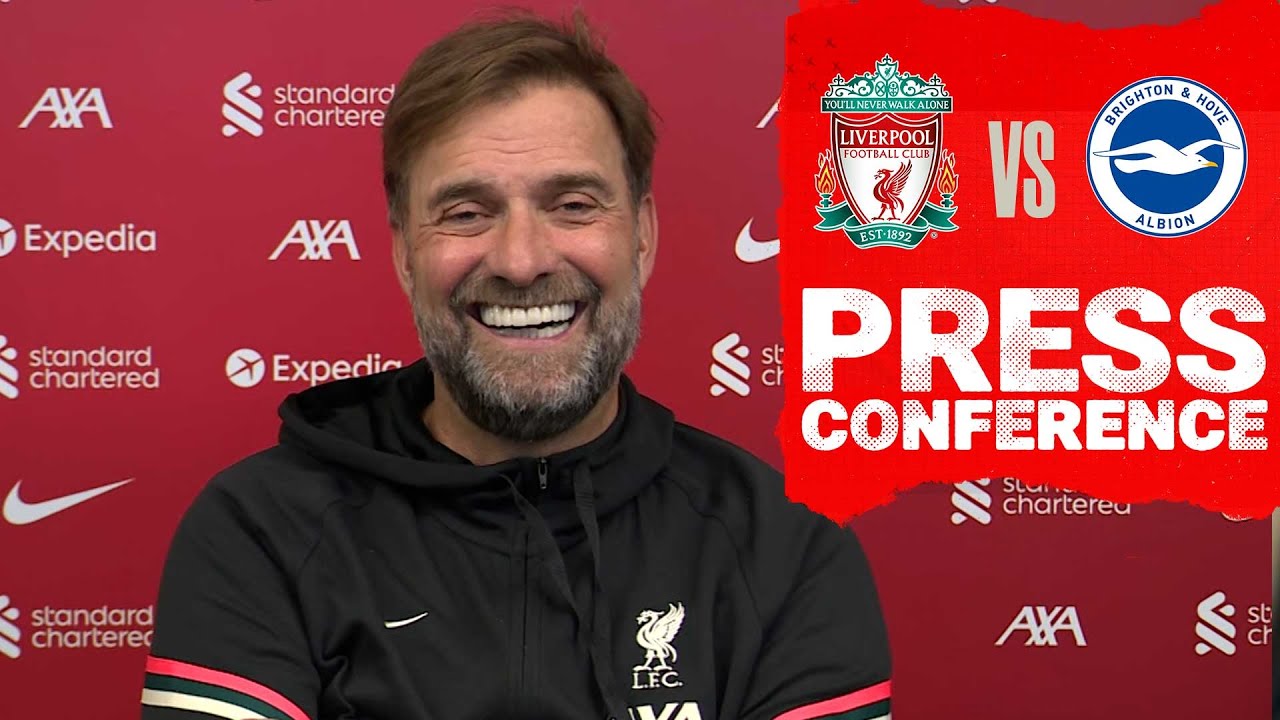 Jürgen Klopp's pre-match press conference | Brighton