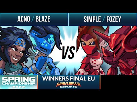 Acno & Blaze vs Simple & Fozey - Winners Final - Spring Championship 2022 - EU 2v2