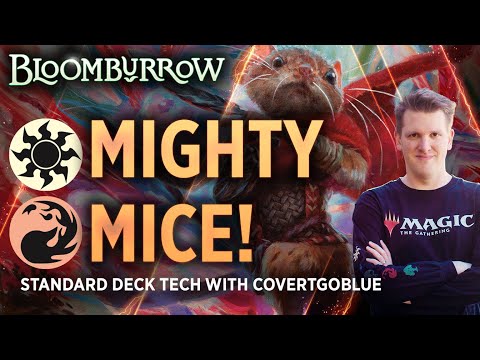BLOOMBURROW - Mighty Mice! | Standard Deck Tech with CovertGoBlue | MTG Arena