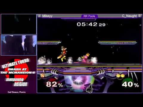 McMansion 6 - SSBM RR Pools - Mikeyy (Fox) vs BW MIOM | C_Naught (Peach)