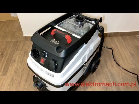 Profesionalus pramoninis dulkiu siurblys Dedra DED6603, 1600W, 30L video