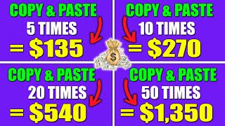 COPY &amp; PASTE 50 Times And GET PAID $1,350 With This Affiliate Marketing Done For You TOOL