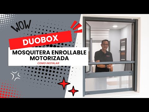 Cómo Instalar la Mosquitera Motorizada Duobox Paso a Paso