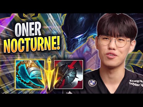 ONER IS A MONSTER WITH NOCTURNE! - T1 Oner Plays Nocturne JUNGLE vs Kindred! | Season 2023