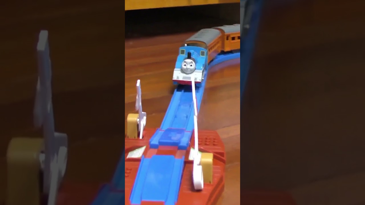 きかんしゃトーマス ヒロ、トーマス、ラスティーがプラレールレイアウトを走行！ #shorts
