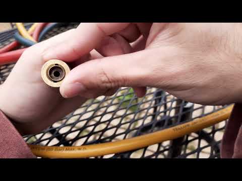 how to change yellow jacket hose gaskets | yellow jacket refrigerant hose seal change |