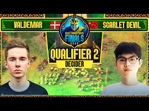 EGC MASTERS FINALS 2025 - Valdemar vs. Scarlet Devil - DECIDER - SECOND QUALIFIER