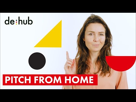 de:hub Academy - Online Pitch: Homeoffice als Bühne | Digital Hub Initiative (deutsch)