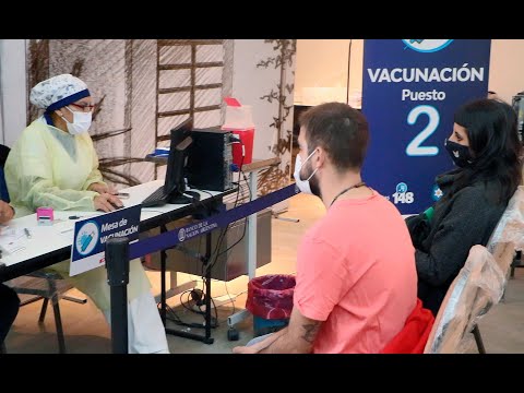 Gran participación juvenil en la Campaña de Vacunación contra COVID-19