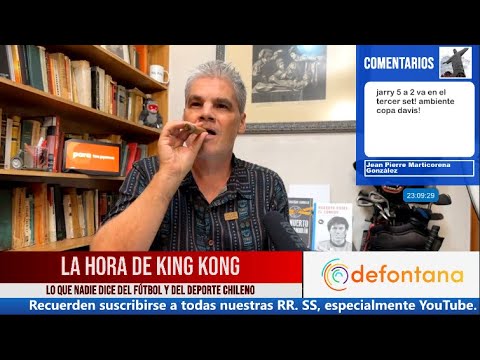 La Hora De King Kong con Juan Cristóbal Guarello - Capítulo 118