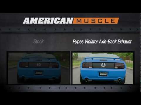 2005-2010 Mustang Pypes Exhaust Sound Clip Violator Axle-Back Exhaust (GT) Review