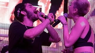 Borgore ft Miley Cyrus - Decisions (Live in L.A) 2012