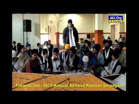 004 Toronto Dec. 2015 Sunday Morning - B. Harkiran Kaur Jee Brampton