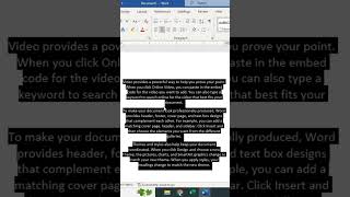 How to justify in #msword #justify  #computer #shortsvideo #shorts #tricks #short  #eca #shortsfeed