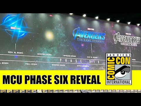 MARVEL PHASE 6 Announcement: New Avengers Movies | Comic Con 2022 Panel (Kevin Feige)