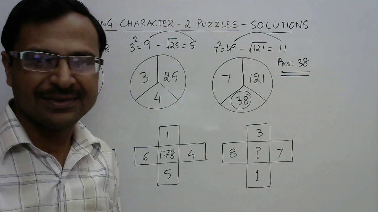 Explanatory Solutions of Missing Number Problems