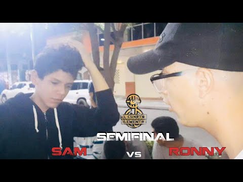 SAM vs RONNY - SEMIS - 01 M