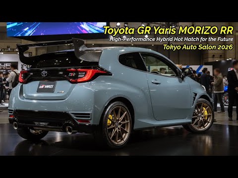 NEW 2026 Toyota GR Yaris MORIZO RR revealed - SOUND & World Premiere at the 2026 Tokyo Auto Salon