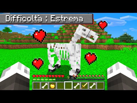HO ADDOMESTICATO UN CAVALLO SCHELETRO - Minecraft ITA