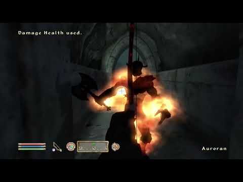 Oblivion - Umaril vs Tiber Septim - Max Difficulty