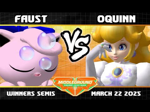 Middleground 2025 - Faust vs oquinn - Winners Semis SSBM
