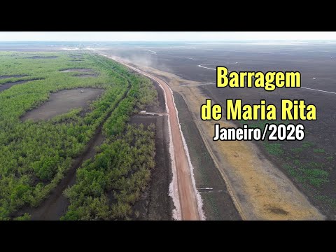 Barragem de Maria Rita está quase chegando em São Bento Maranhão (janeiro 2026) 