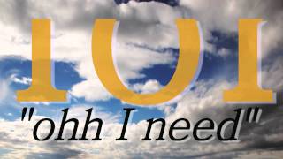 Earnest Pugh "I Need Your Glory" with Lyrics