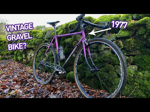 A 1977 Gravel Bike? Vintage Bike to Modern Gravel Bike Build & Ride