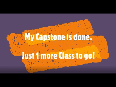 WGU B.Sc (IT) Degree - Part 27: IT Capstone Written Project (C769)  One more class left !