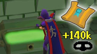 The alternative medium clue method for ironmen | Thieving stone chests guide